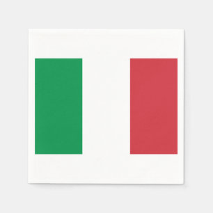 Guardanapo De Papel Bandeira do papel italiano Napkins
