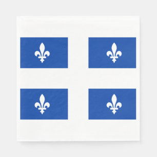 Guardanapo De Papel Bandeira do Quebec
