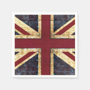 Guardanapo De Papel bandeira do Reino Unido da Union Jack