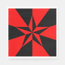 Guardanapo De Papel Bandeira do socialismo libertário