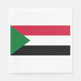 Guardanapo De Papel Bandeira do Sudão