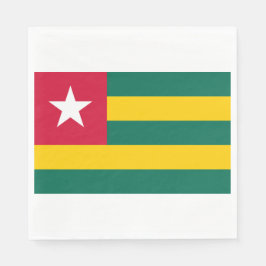 Guardanapo De Papel Bandeira do Togo