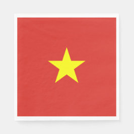 Guardanapo De Papel Bandeira do Vietname