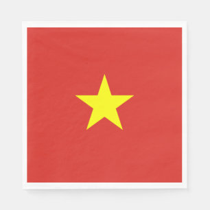 Guardanapo De Papel Bandeira do Vietname