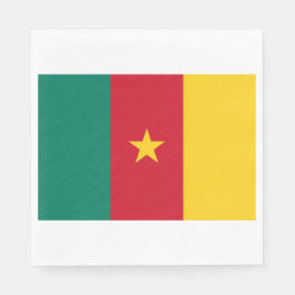 Guardanapo De Papel Bandeira dos Camarões