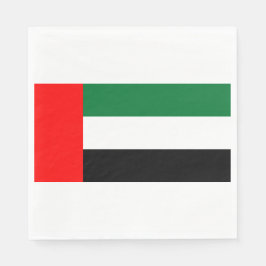 Guardanapo De Papel Bandeira dos Emirados Árabes Unidos