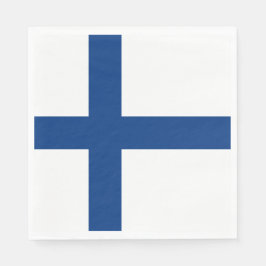 Guardanapo De Papel Bandeira finlandesa (Finlândia)