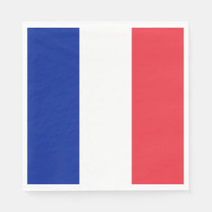 Guardanapo De Papel Bandeira Francesa (França) Nápoles
