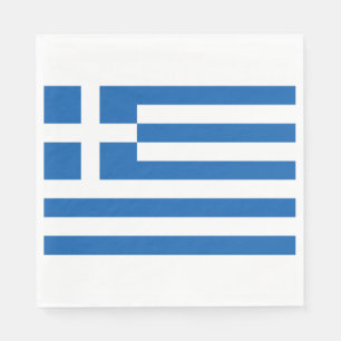 Guardanapo De Papel Bandeira grega (Grécia)
