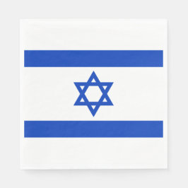 Guardanapo De Papel Bandeira Israelense (Israel)