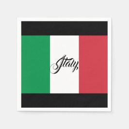 Guardanapo De Papel Bandeira italiana Napkins