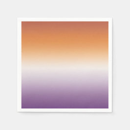 Guardanapo De Papel Bandeira Lésbica do Partido Sápfio