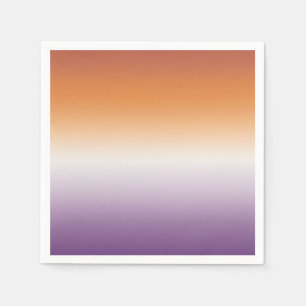 Guardanapo De Papel Bandeira Lésbica do Partido Sápfio