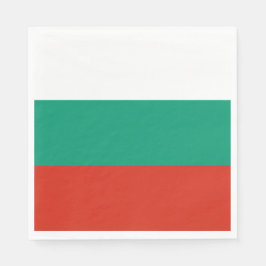 Guardanapo De Papel Bandeira Nacional Búlgara