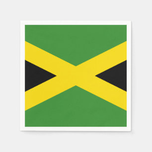 Guardanapo De Papel Bandeira nacional da Jamaica