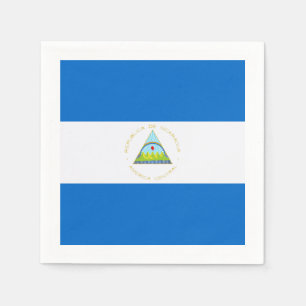 Guardanapo De Papel Bandeira: Nicarágua