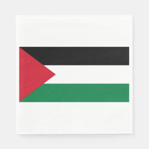 Guardanapo De Papel Bandeira Palestiniana (Palestina)