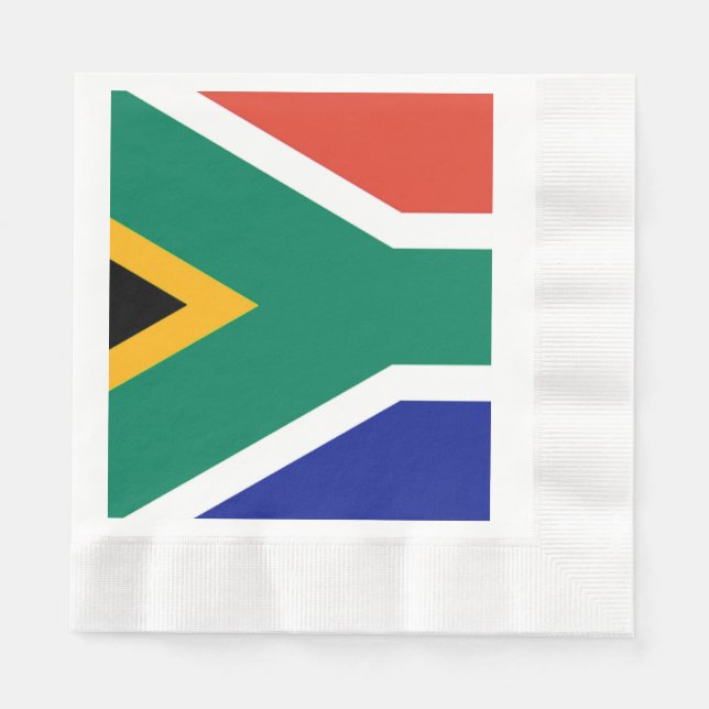 Guardanapo De Papel Bandeira Patriótica da África do Sul Bokke (Frente)