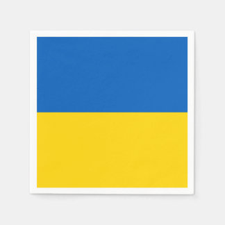 Guardanapo De Papel Bandeira Patriótica da Ucrânia