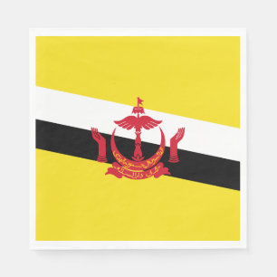 Guardanapo De Papel Bandeira Patriótica de Brunei
