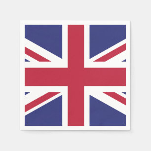 Guardanapo De Papel Bandeira patriótica de Reino Unido