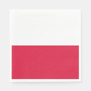 Guardanapo De Papel Bandeira Polonesa