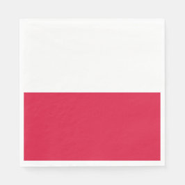 Guardanapo De Papel Bandeira Polonesa (Polônia)