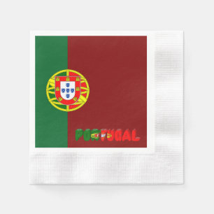 Guardanapo De Papel bandeira portuguesa