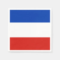 Bandeira Schleswig-Holstein Papel Napkins