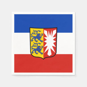 Guardanapo De Papel Bandeira Schleswig-Holstein Papel Napkins
