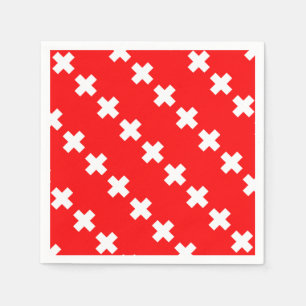 Guardanapo De Papel Bandeira suíça