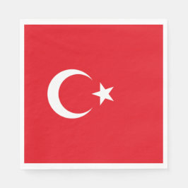 Guardanapo De Papel Bandeira Turca (Turquia)