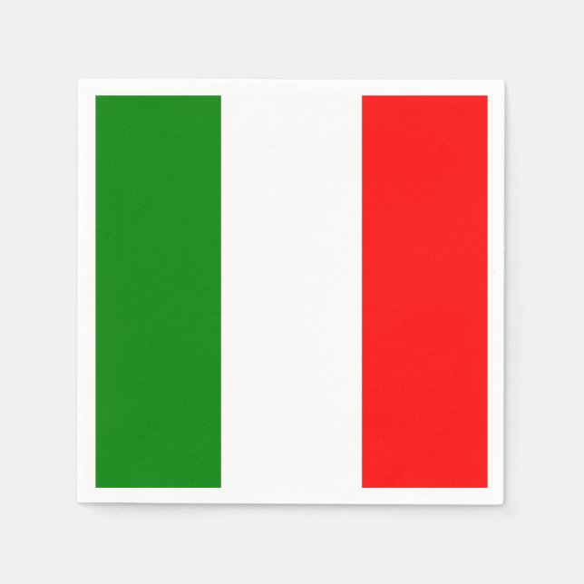 Guardanapo De Papel Bandiera d'Italia Napkin (Bandiera d'Italia) (Frente)