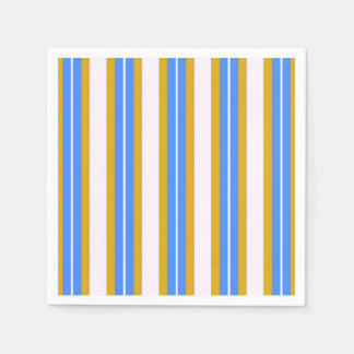 Guardanapo De Papel Banhas Retroativas - Amarelo Azul