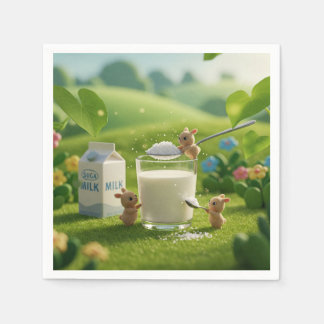Guardanapo De Papel Banquete de Leite Doce