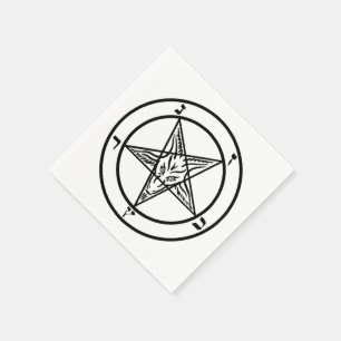 Guardanapo De Papel Baphomet