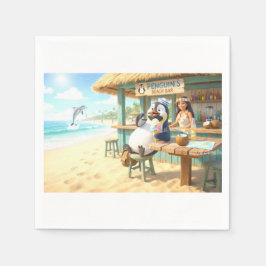 Guardanapo De Papel Bar da Praia do Pinguim