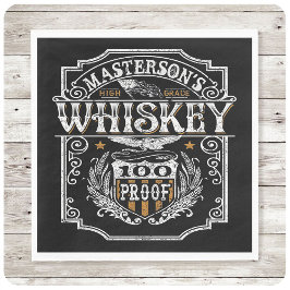 Guardanapo De Papel Bar de cervejaria de uísque antigo West