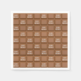 Guardanapo De Papel Bar de chocolate doce