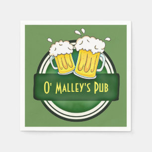 Guardanapo De Papel Bar irlandês personalizado