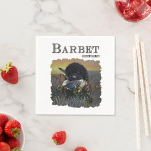 Guardanapo De Papel Barbet, Cão de Água Francês