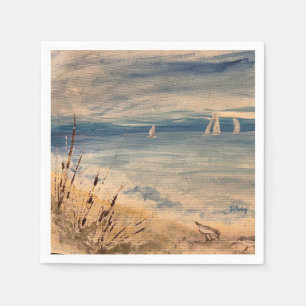 Guardanapo De Papel Barcos à vela Napkins