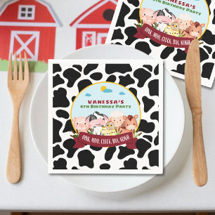 Guardanapo De Papel Barnyard Bash Birthday
