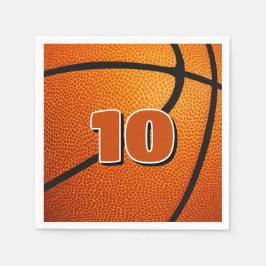Guardanapo De Papel basquetebol de festa de aniversário desportiva inf