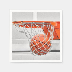 Guardanapo De Papel basquetebol na rede