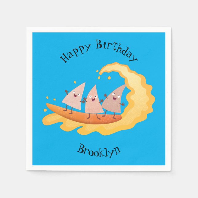 Guardanapo De Papel Batatas-fritas de milho em nachos (Frente)