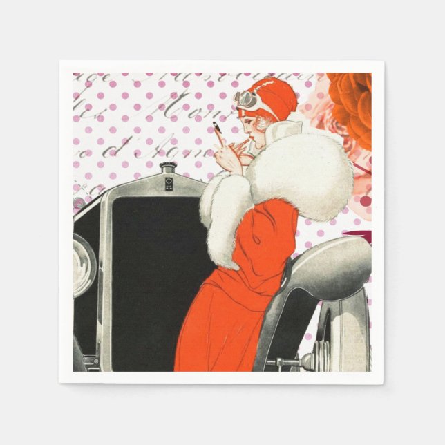 guardanapo de papel batente (Frente)