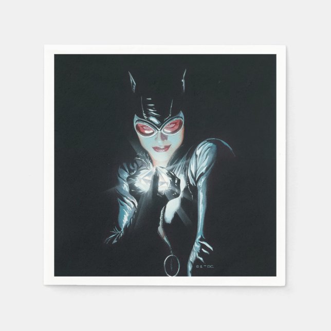 Guardanapo De Papel Batman Catwoman Faces of Evil Cover Illustration (Frente)