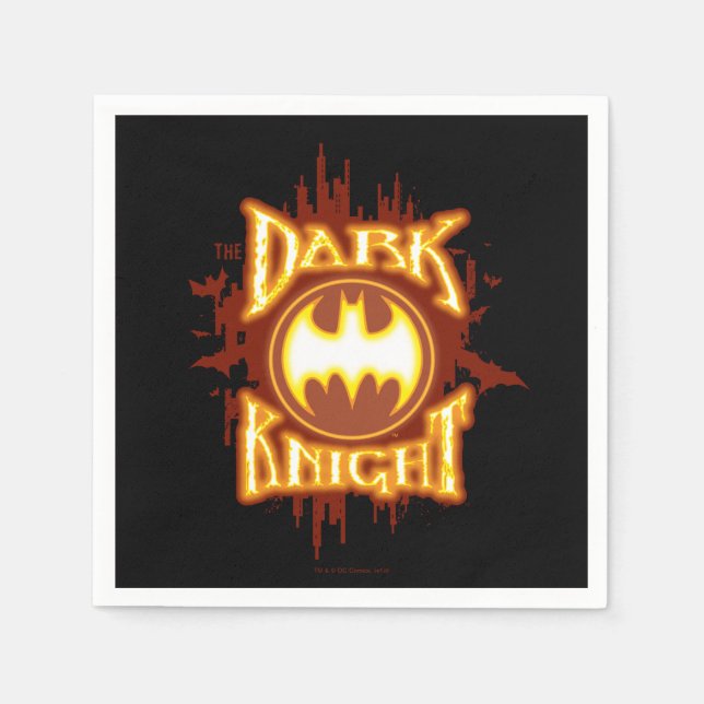 Guardanapo De Papel Batman | Cavaleiro Escuro (Frente)