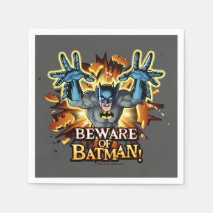 Guardanapo De Papel Batman   Cuidado com o Batman